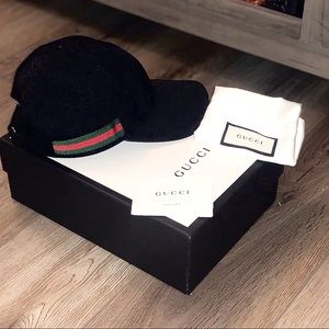 Gucci Canvas Baseball Cap Gucci Hat Large 59